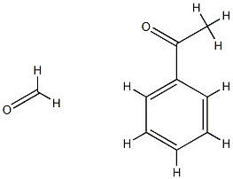Formaldehyde, polymer with 1-phenylethanone, hydrogenated Structural