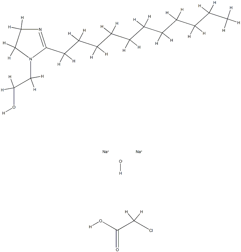 Acetic acid, chloro-, sodium salt, reaction products with 4,5-dihydro-2-undecyl-1H-imidazole-1-ethanol and sodium hydroxide Structural