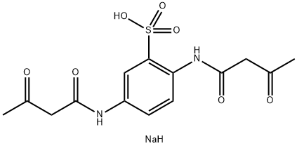 Sodium 2,5-diacetoacetamidosulfonate Structural