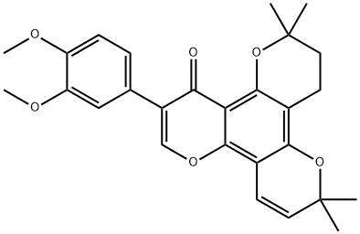 ISOPOMIFERIN, DIMETHYL ETHER Structural