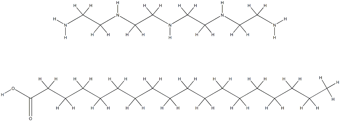 Octadecanoic acid, reaction products with tetraethylenepentamine Structural