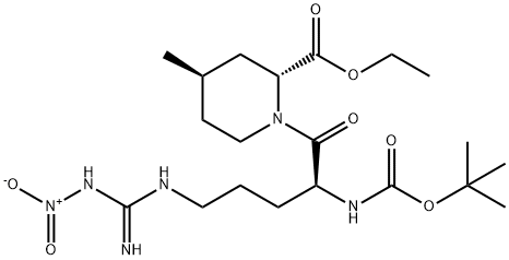 [2R-[1(S),2alpha,4beta]]-1-[2-[[(1,1-Dimethylethoxy)carbonyl]amino]-5-[[imino(nitroamino)methyl]amino]-1-oxopentyl]-4-methyl-2-piperidinecarboxylic acid ethyl ester