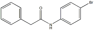 N-(4-bromophenyl)-2-phenylacetamide Structural