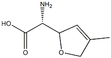threo-Hex-4-enonic acid, 2-amino-3,6-anhydro-2,4,5-trideoxy-5-methyl- (9CI) Structural