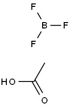 Boron trifluoride-acetic acid complex Structural