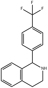 l-(4-(Trifluoromethyl)phenyl)-l,2,3,4-tetrahydroisoquinoline Structural