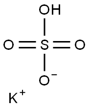 Potassium bisulfate  Structural