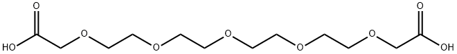 PEG5-(CH2CO2H)2 Structural