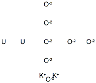 dipotassium heptaoxodiuranate  Structural