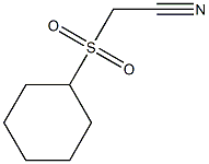 2-(cyclohexylsulfonyl)acetonitrile