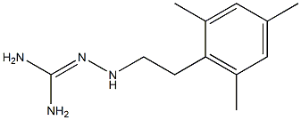 Guanidine,[(2,4,6-trimethylphenethyl)amino]-(8CI) Structural