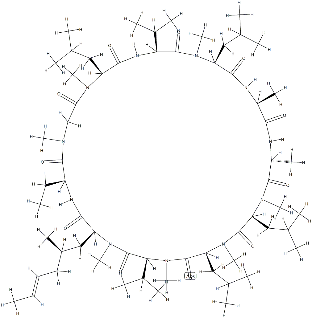 cyclosporin F Structural