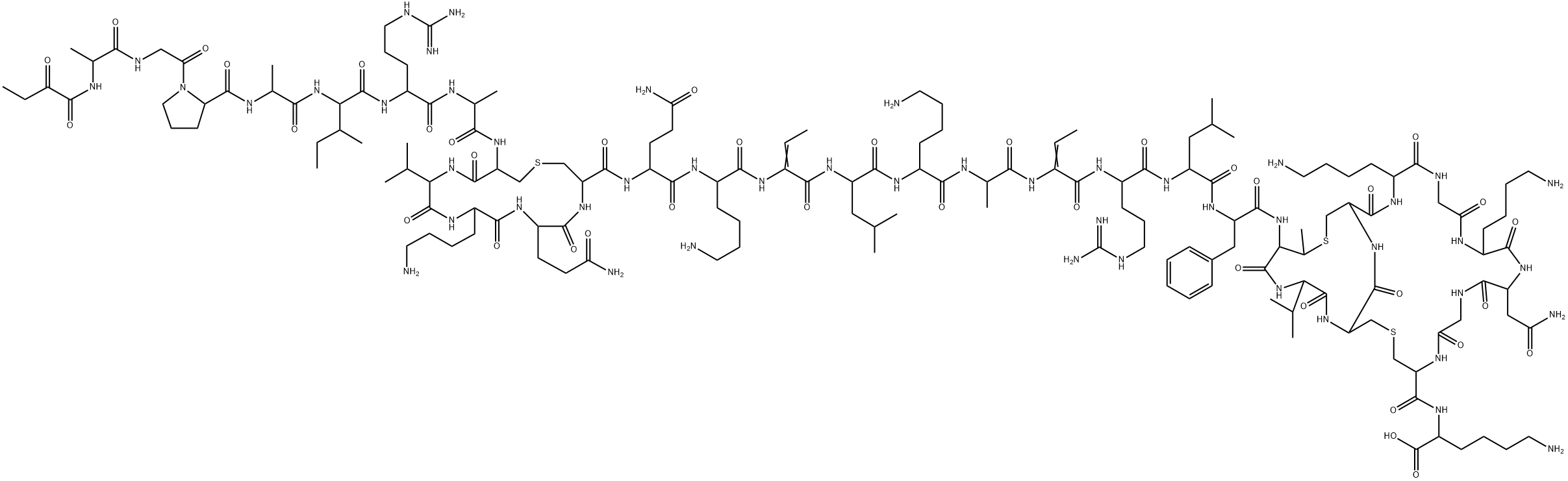 lantibiotic Pep5 Structural