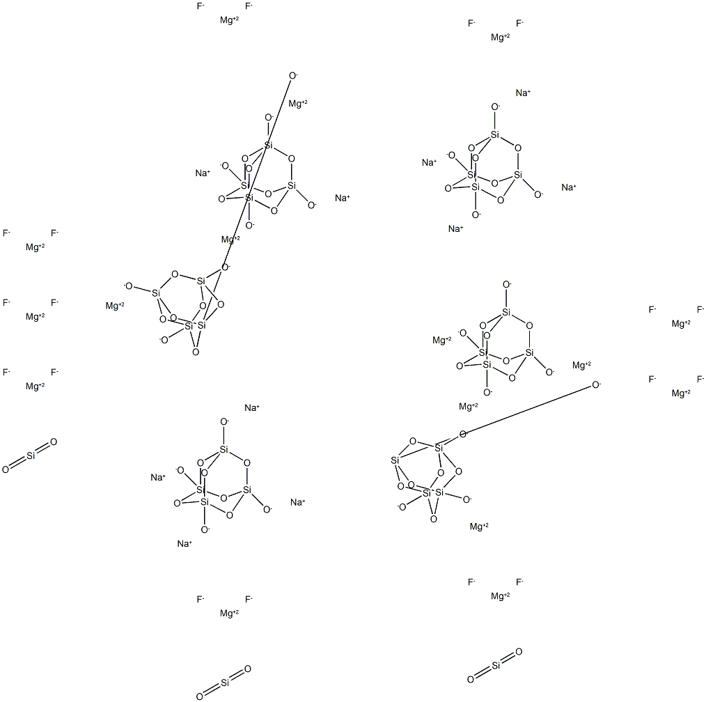 Silicate(2-), hexafluoro-, disodium, reaction products with lithium magnesium sodium silicate Structural