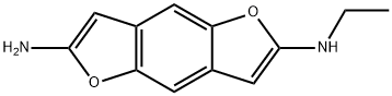 Benzo[1,2-b:4,5-b]difuran-2,6-diamine,  N-ethyl-  (9CI) Structural