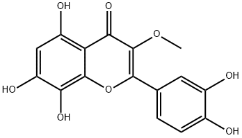 Gossypetin 3-methyl ether Structural