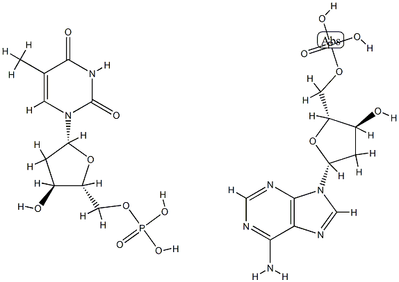 POLYDEOXYADENYLIC ACID-POLYTHYMIDYLIC ACID SODIUM SALT Structural