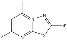 3,4-thiadiazolo(3,2-a)pyrimidin-4-ium,2,3-dihydro-5,7-dimethyl-2-thioxo-hy                                                                                                                                                                                                                                                                                                                                                                                                                                          