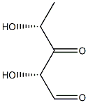 D-erythro-Pentos-3-ulose, 5-deoxy- (9CI) Structural