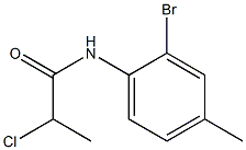 N-(2-BROMO-4-METHYLPHENYL)-2-CHLOROPROPANAMIDE