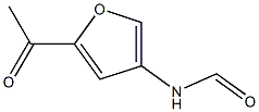 Formamide, N-(5-acetyl-3-furyl)- (6CI,7CI) Structural