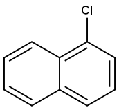 1-Chloronaphthalene Structural