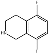 Isoquinoline, 5,8-difluoro-1,2,3,4- tetrahydro- Structural