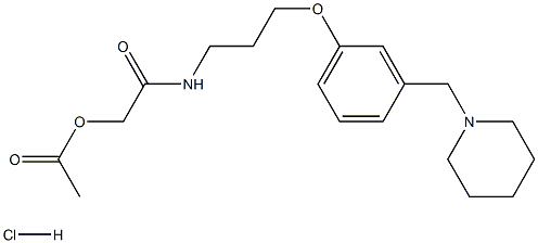 Roxatidine acetate hydrochloride Structural