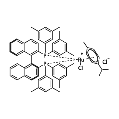 Chloro{(S)-(-)-2,2'-bis[di(3,5-xylyl)phosphino]-1,1'-binaphthyl}(p-cymene)ruthenium(II) chloride [RuCl(p-cymene)((S)-xylbinap)]Cl