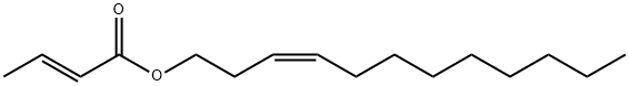 Z3-Dodecenyl E2-butenoate Structural