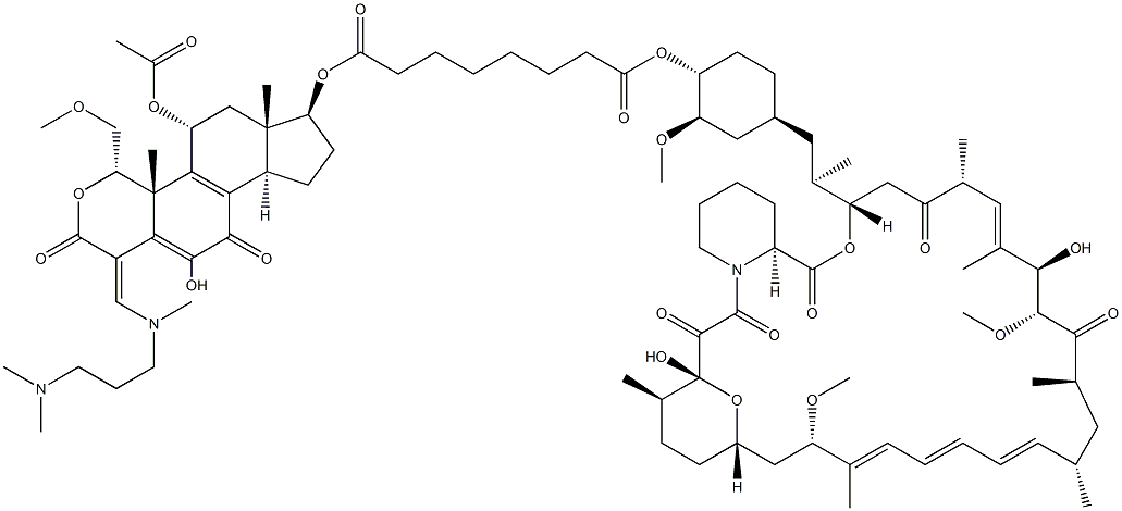 Wortmannin-Rapamycin Conjugate Structural