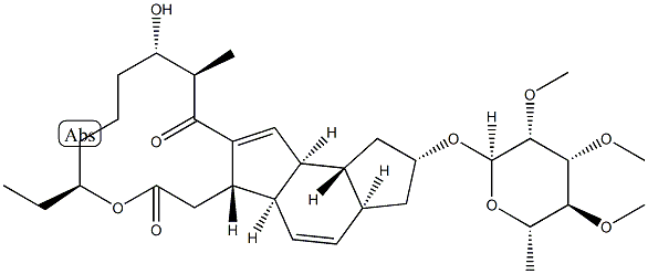 Spinosyn A 17-pseudoaglycone Structural