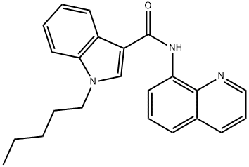 JWH 018 8-quinolinyl carboxamide Structural