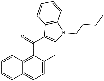 JWH 073 2-methylnaphthyl analog Structural