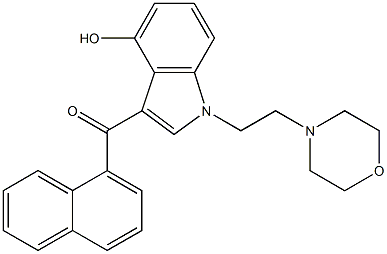 JWH 200 4-hydroxyindole metabolite Structural