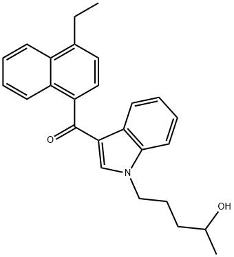 JWH 210 N-(4-hydroxypentyl) metabolite Structural