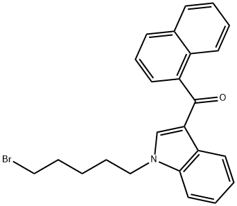 JWH 018 N-(5-bromopentyl) analog Structural