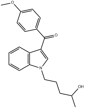 RCS-4 N-(4-hydroxypentyl) metabolite Structural