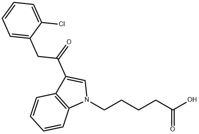 JWH 203 N-pentanoic acid metabolite Structural