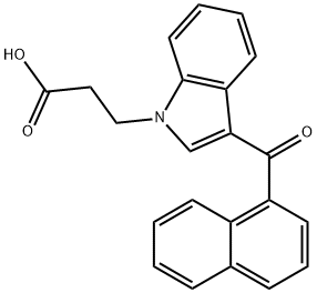 JWH 018 N-propanoic acid metabolite Structural
