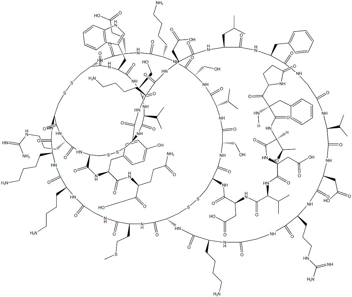 Iberiotoxin trifluoroacetate salt Structural