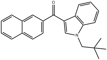 JWH 018 2'-naphthyl-N-(2,2-dimethylpropyl) isomer Structural