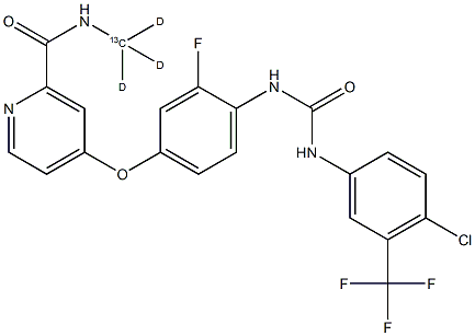 Regorafenib-13C-d3 Structural