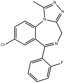 Flualprazolam Structural