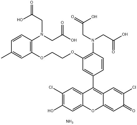 Fluo-3, pentaammonium salt Structural