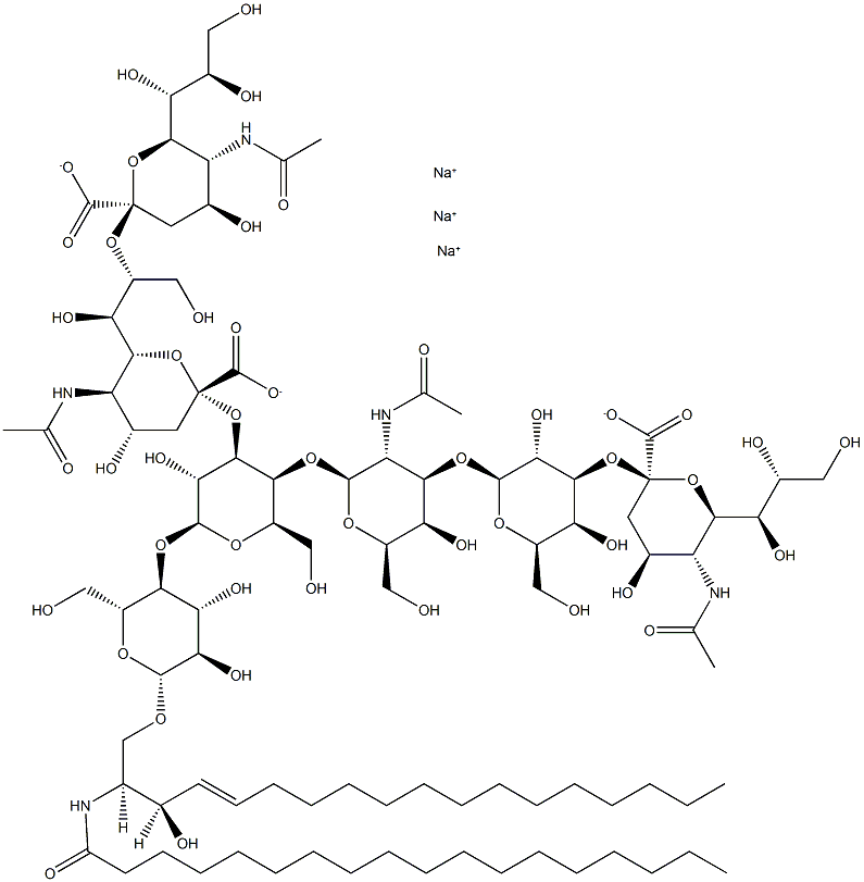 TRISIALOGANGLIOSIDE GT1B 3NA Structural