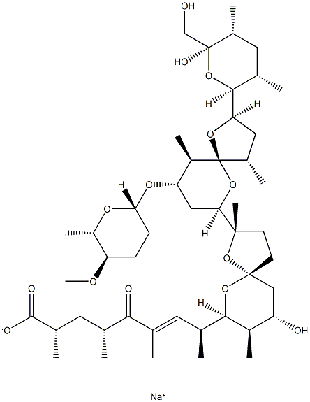 Dianemycin 1-sodium salt Structural