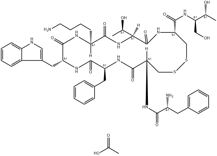 Octreotide (acetate) Structural