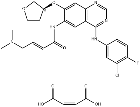 Afatinib dimaleate Structural