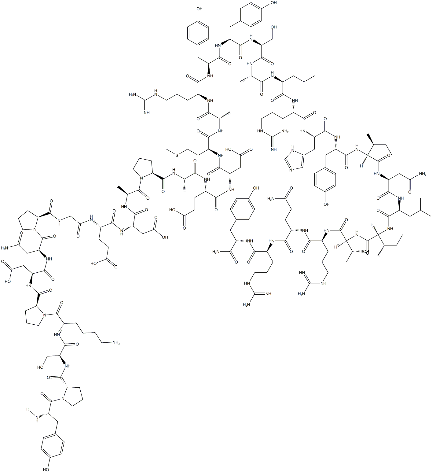 NEUROPEPTIDE Y (HUMAN, RAT) Structural